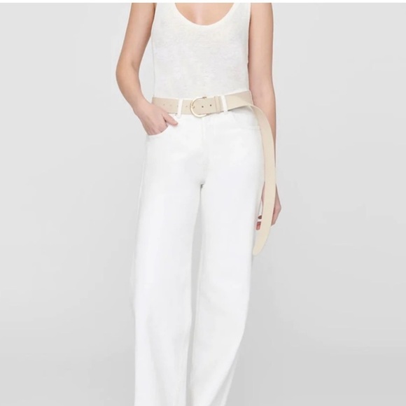 Anine Bing Belt in cream NWT - Picture 5 of 12